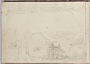 Panorama of Florence, c.1831 by Thomas Cole